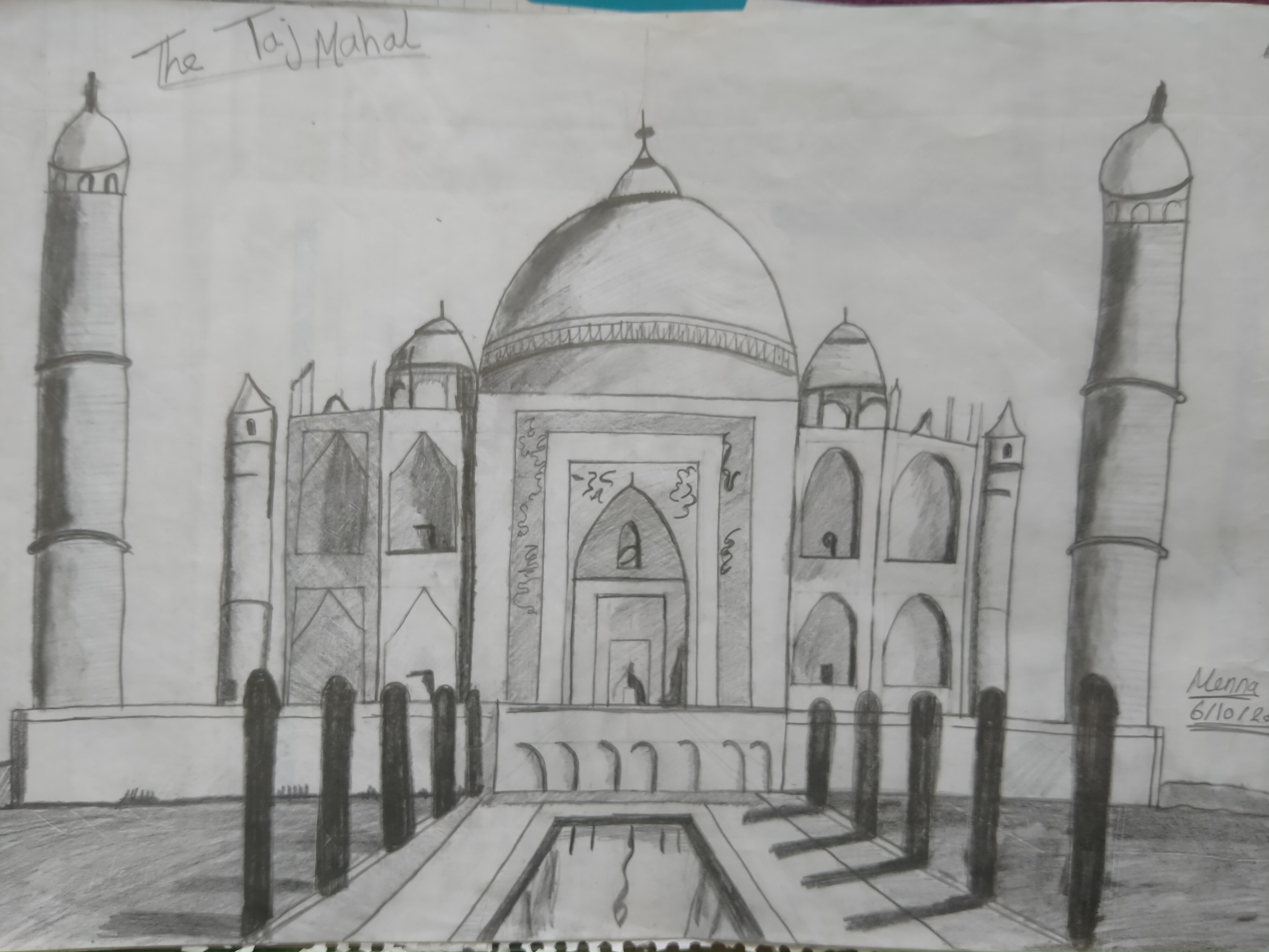 landmark hand sketch-14