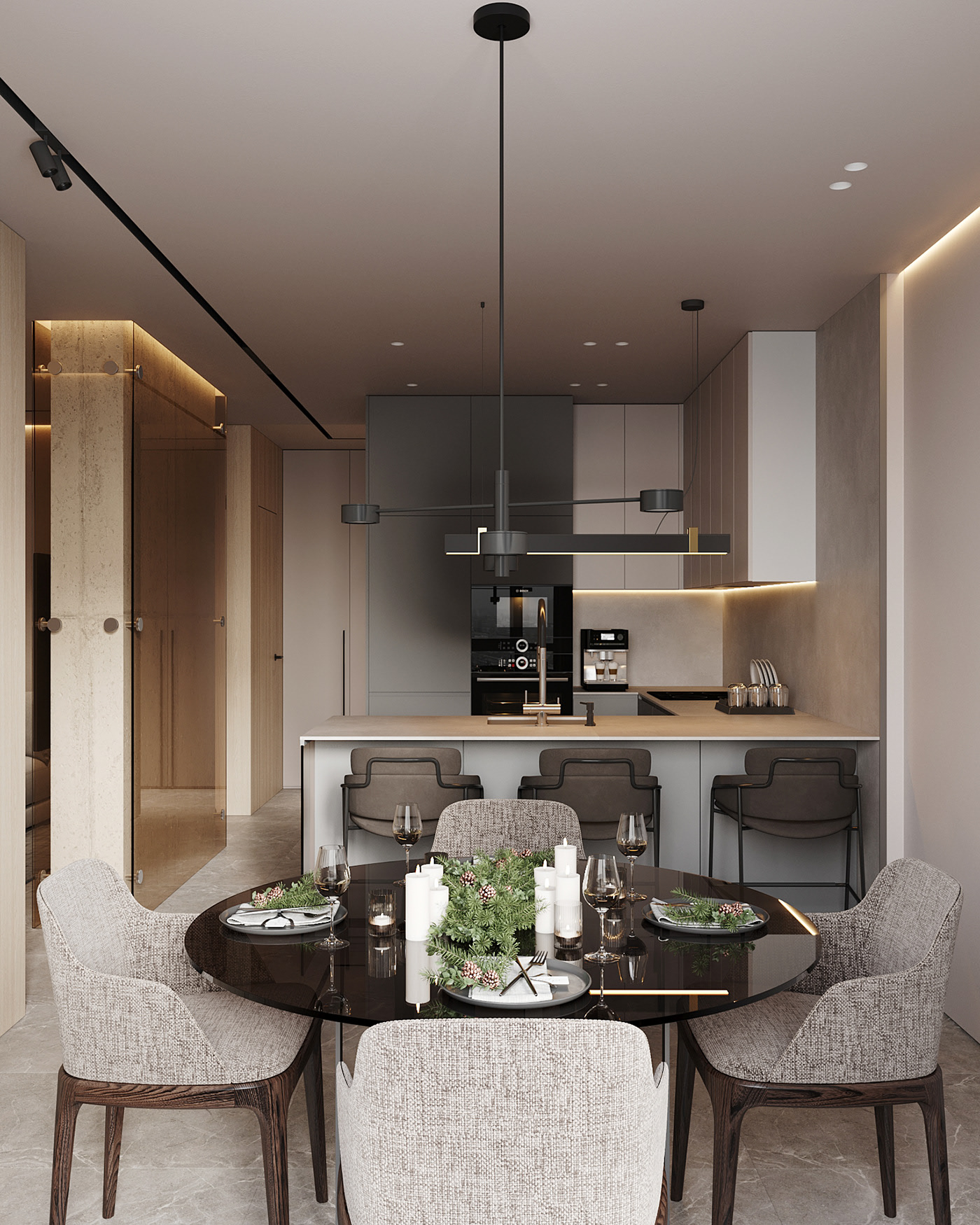 84平 南北通透住宅设计！-5