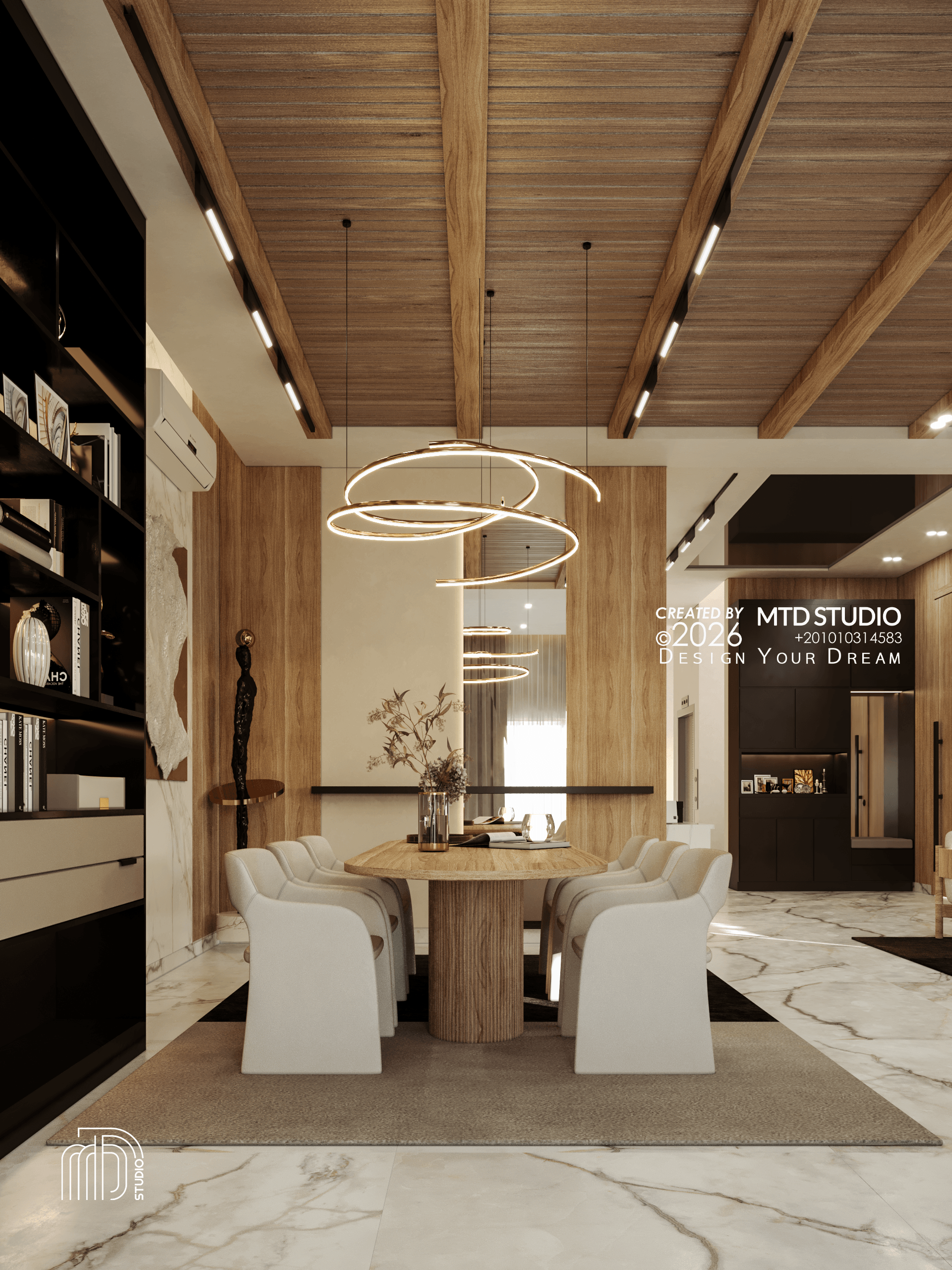 Spatial Harmony | Residential Reception Design-36