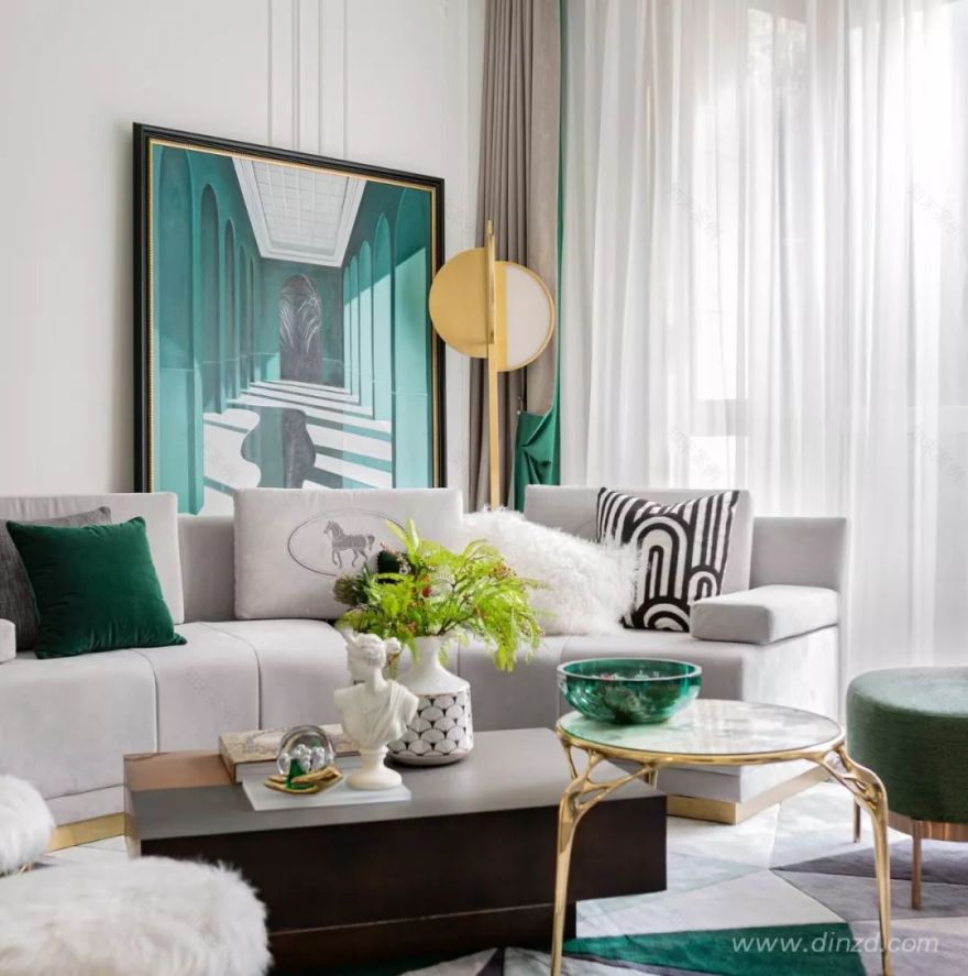 天津中海国际公园城澜湖苑 | 现代法式奢华样板间-21