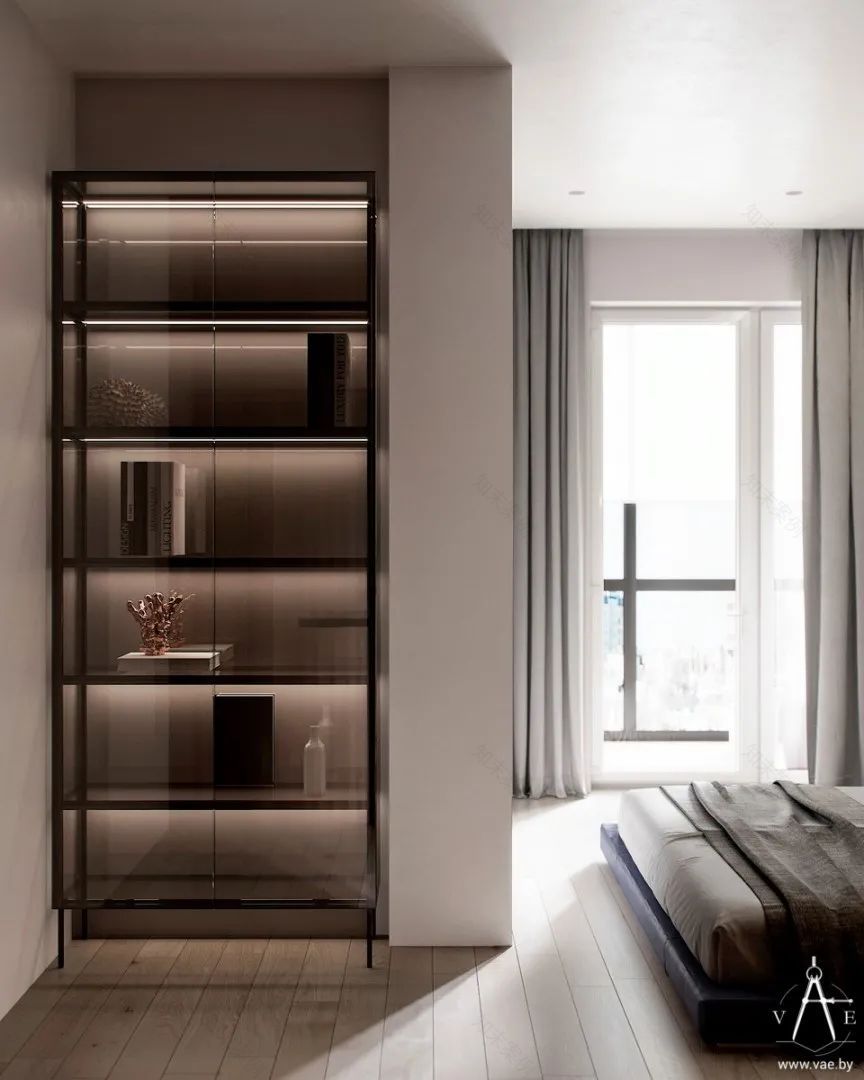 明斯克 LCD“Mayak”90㎡现代雅居,绿色木色添温馨-78