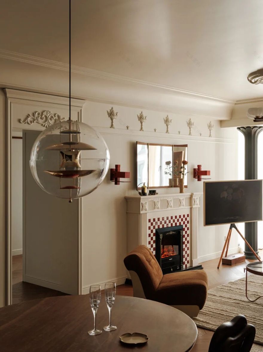 北京135㎡法式中国风:年轻人整顿老旧户型,看完极度舒适-44