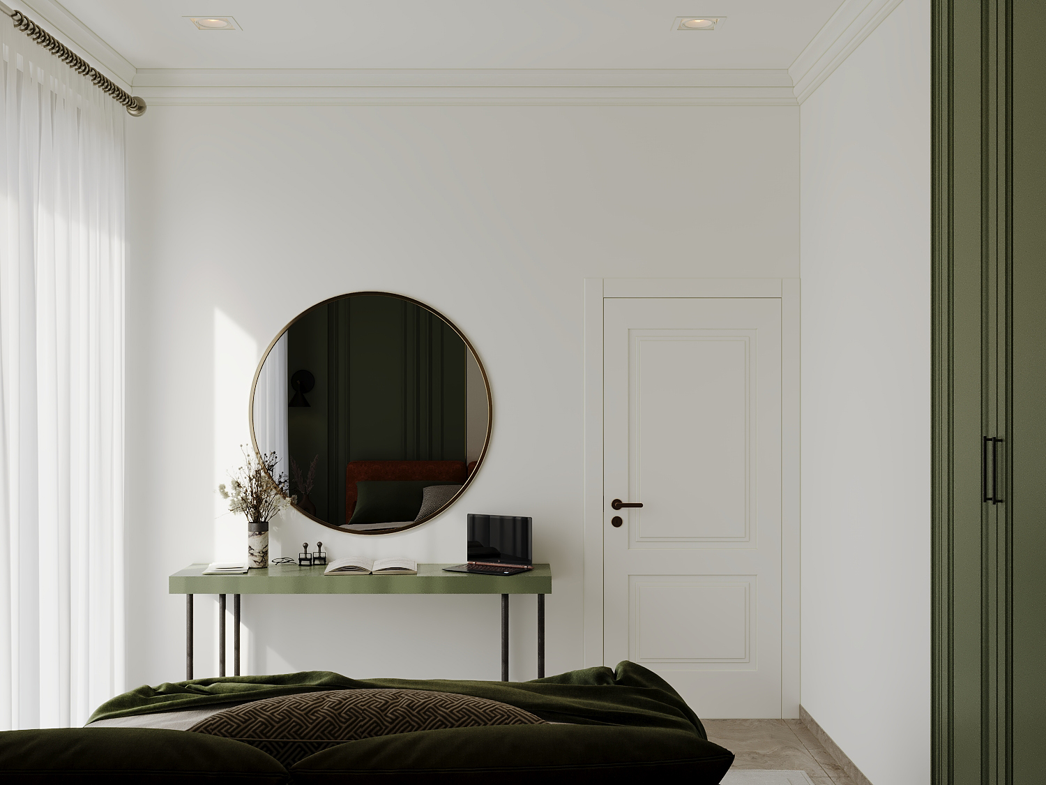 Neoclassic villa interior design- Basement floor-11