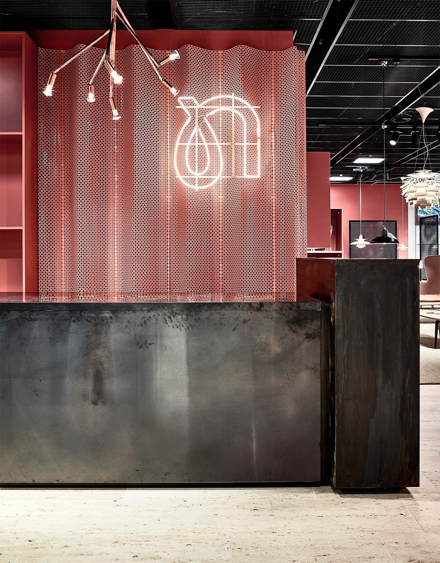 北欧意式设计经典融合，Nomart 展厅打造独特零售空间-5