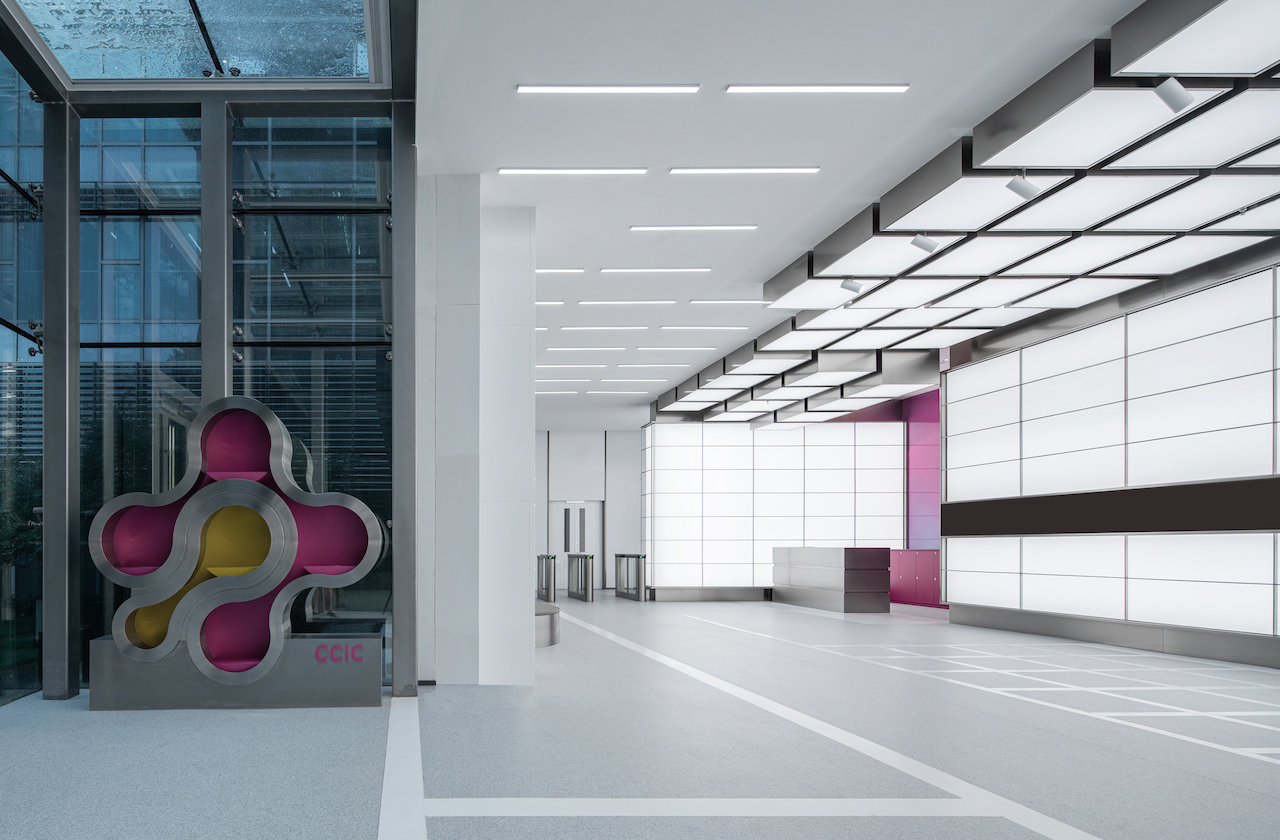 中国健康物联网创新中心大堂设计-23