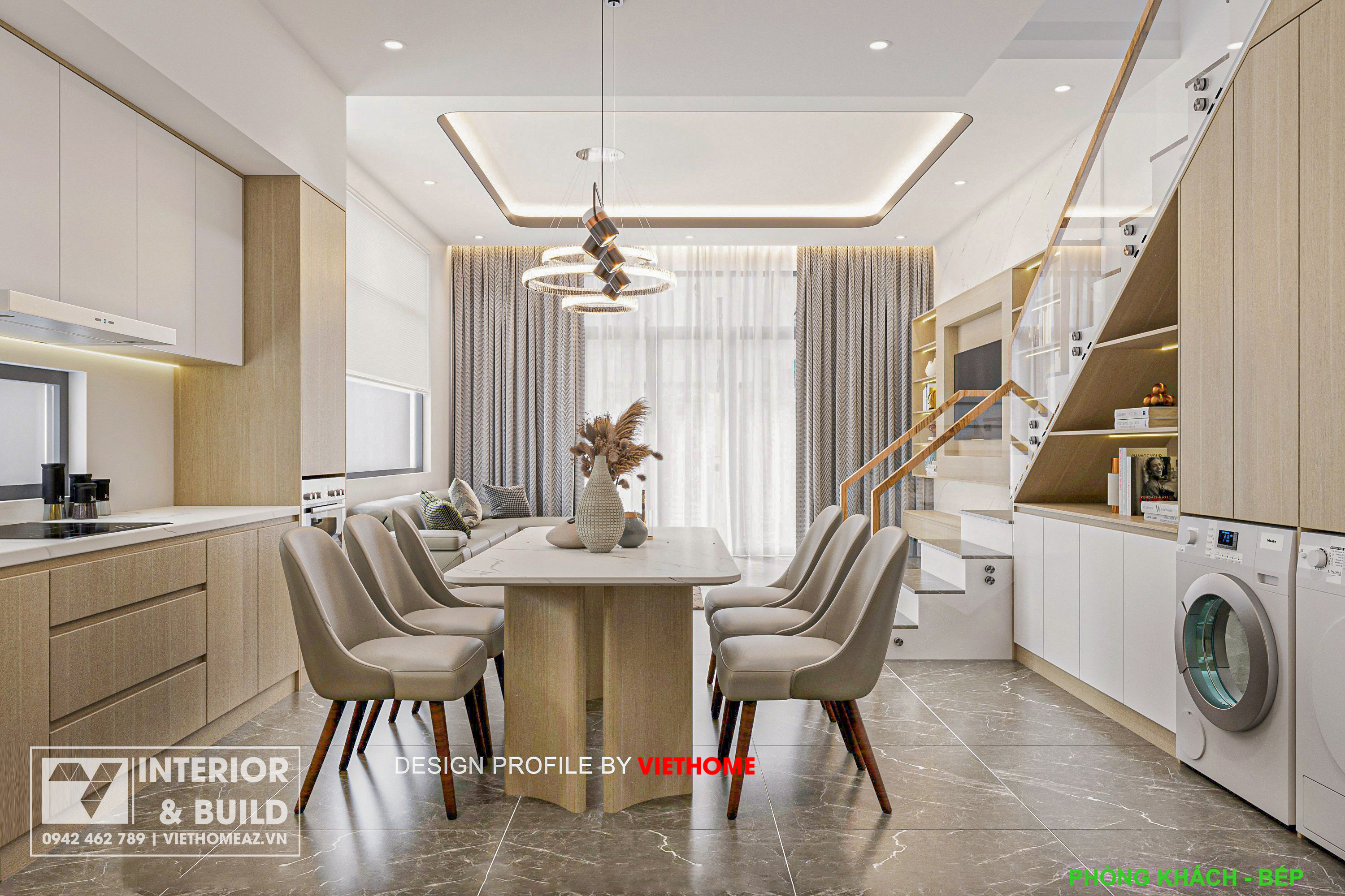 富安省城市房屋设计丨Kiến Trúc – Nội Thất VietHome-10