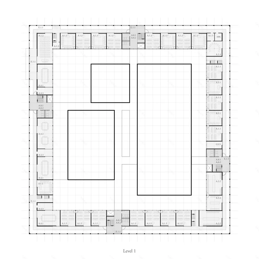 卡斯凯什新学校丨葡萄牙丨hey5 architects-17