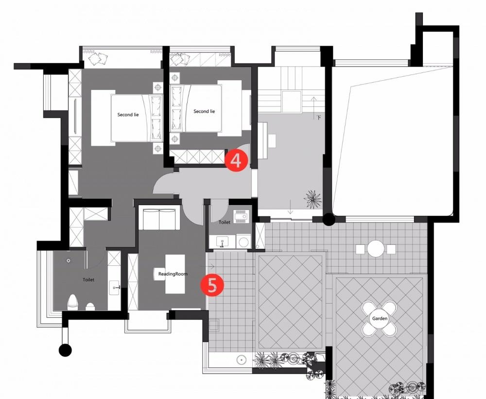 现代美式高层住宅设计,一步一景的视觉盛宴-6