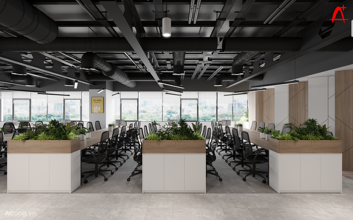 河内SGO北方公司办公室室内设计项目丨越南河内丨acong.vn（未明确公司名）-65