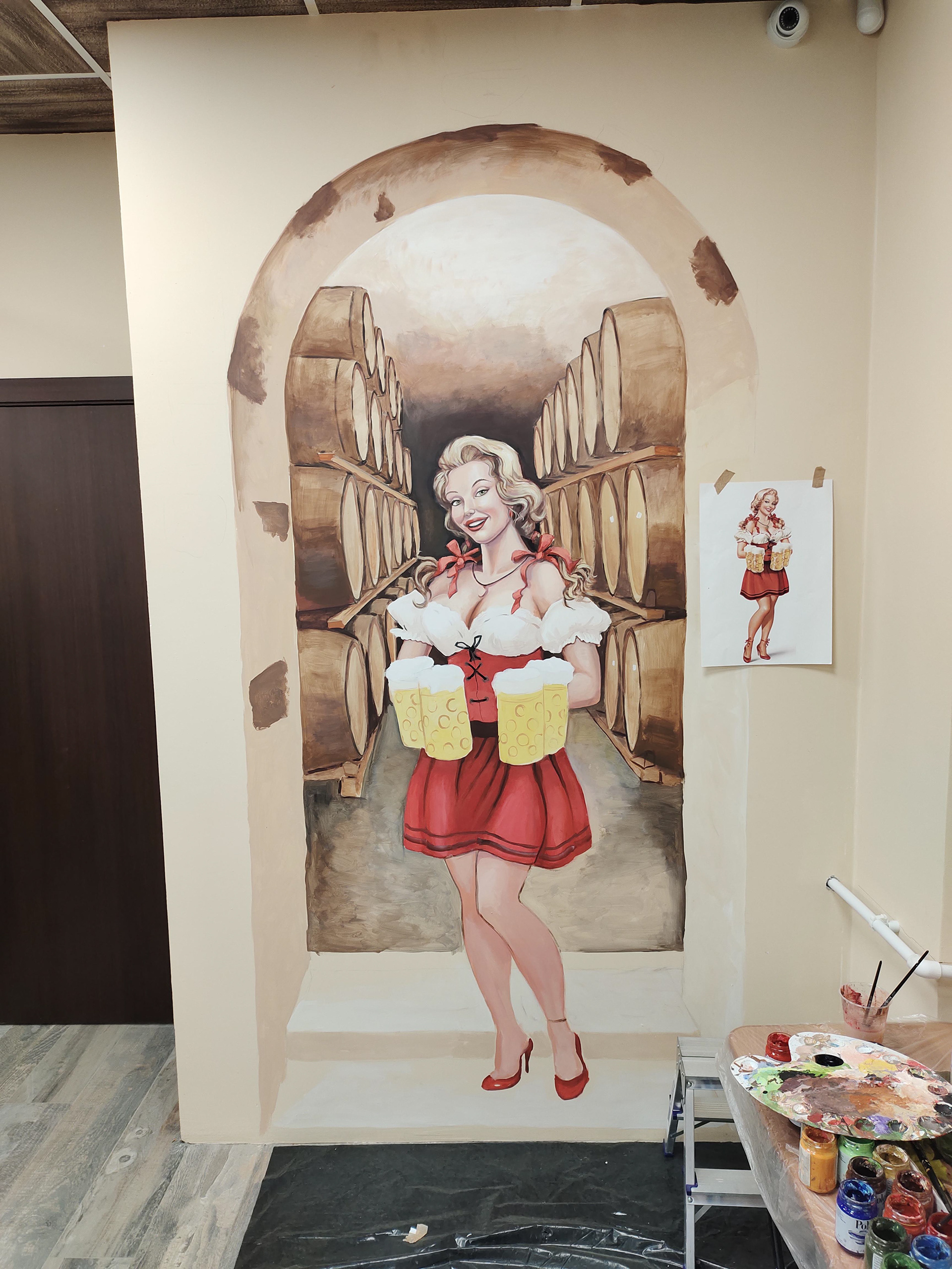 啤酒商店艺术设计-8