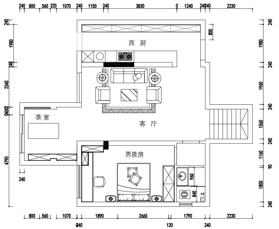 黄静打造 240㎡三层别墅，简约轻奢风格诠释高品质生活-27