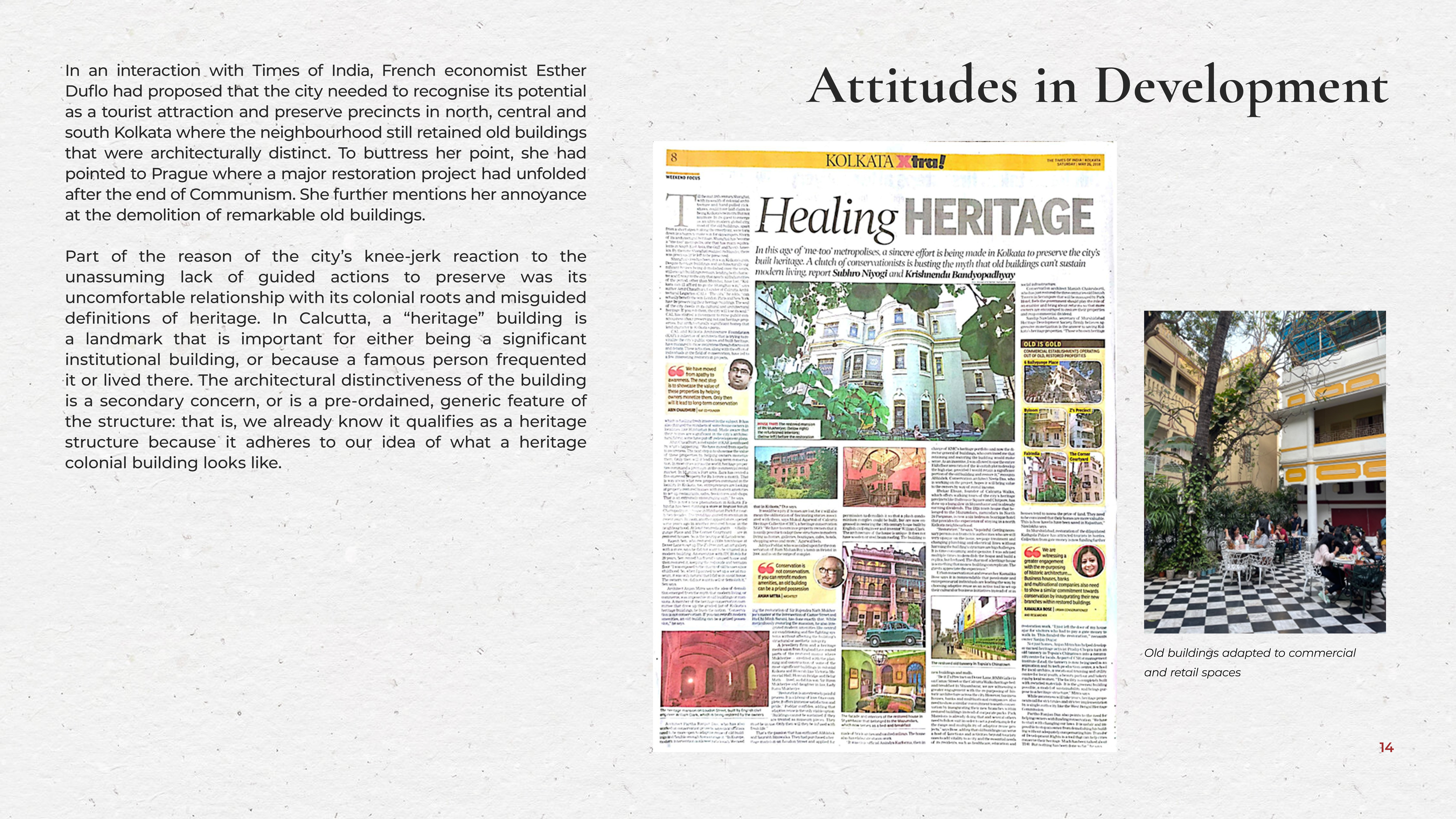 Intervention in Built Fabric: A Case for Calcutta-12