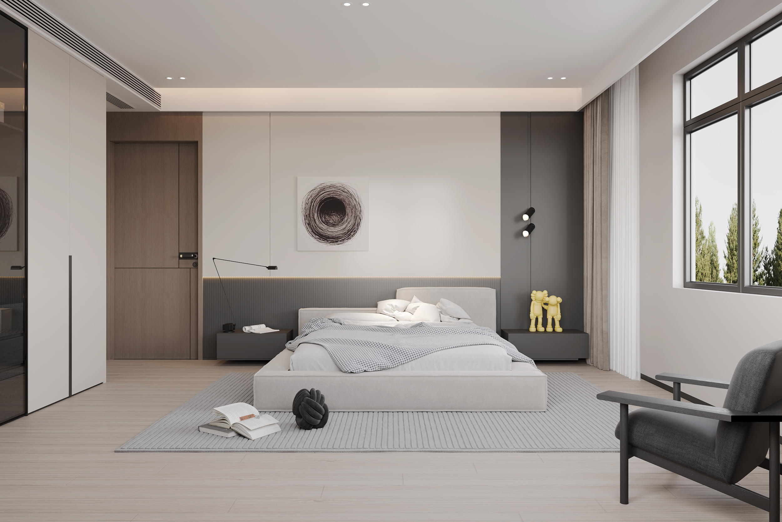 现代别墅装修效果图-12