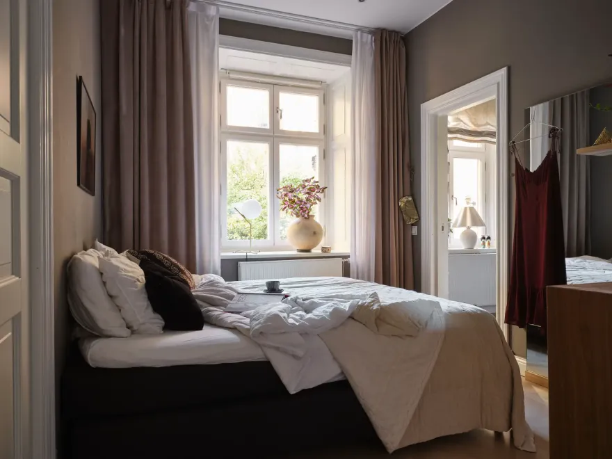 61m2 瑞典公寓,cappuccino 色彩设计魅力四溢-12