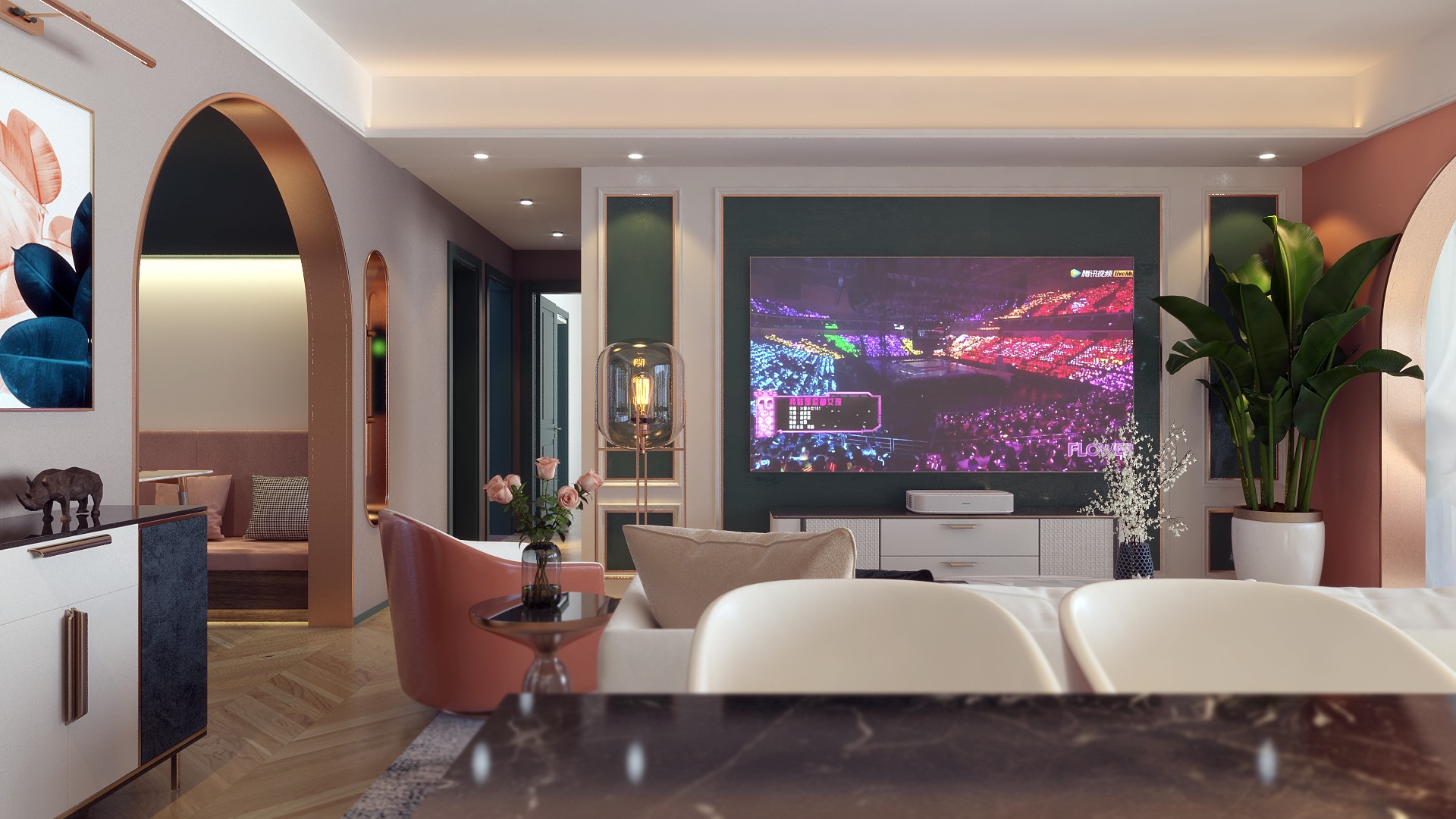 简约北欧风甜品店设计，打造温馨舒适空间-3