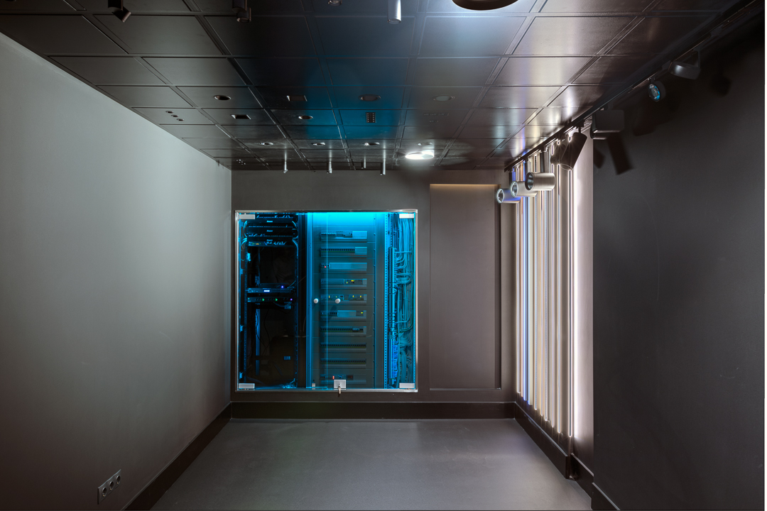 金比例集体建筑 · 灯光展示空间-44