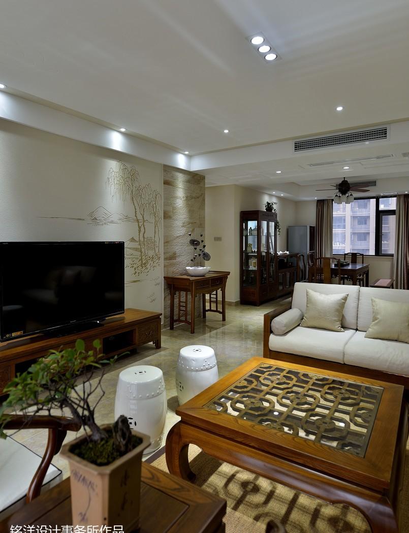 南昌曲院风荷新中式居家空间设计-8