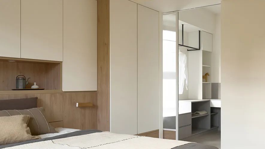 八宝空间美学之斜韵流转 暖木清居丨八宝设计团队-15