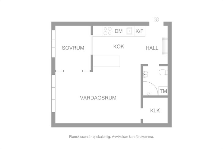 现代北欧风小公寓设计，色彩搭配展现独特魅力-22