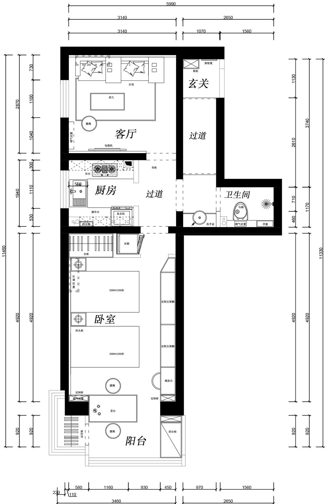 42㎡新中式“小豪宅”-32