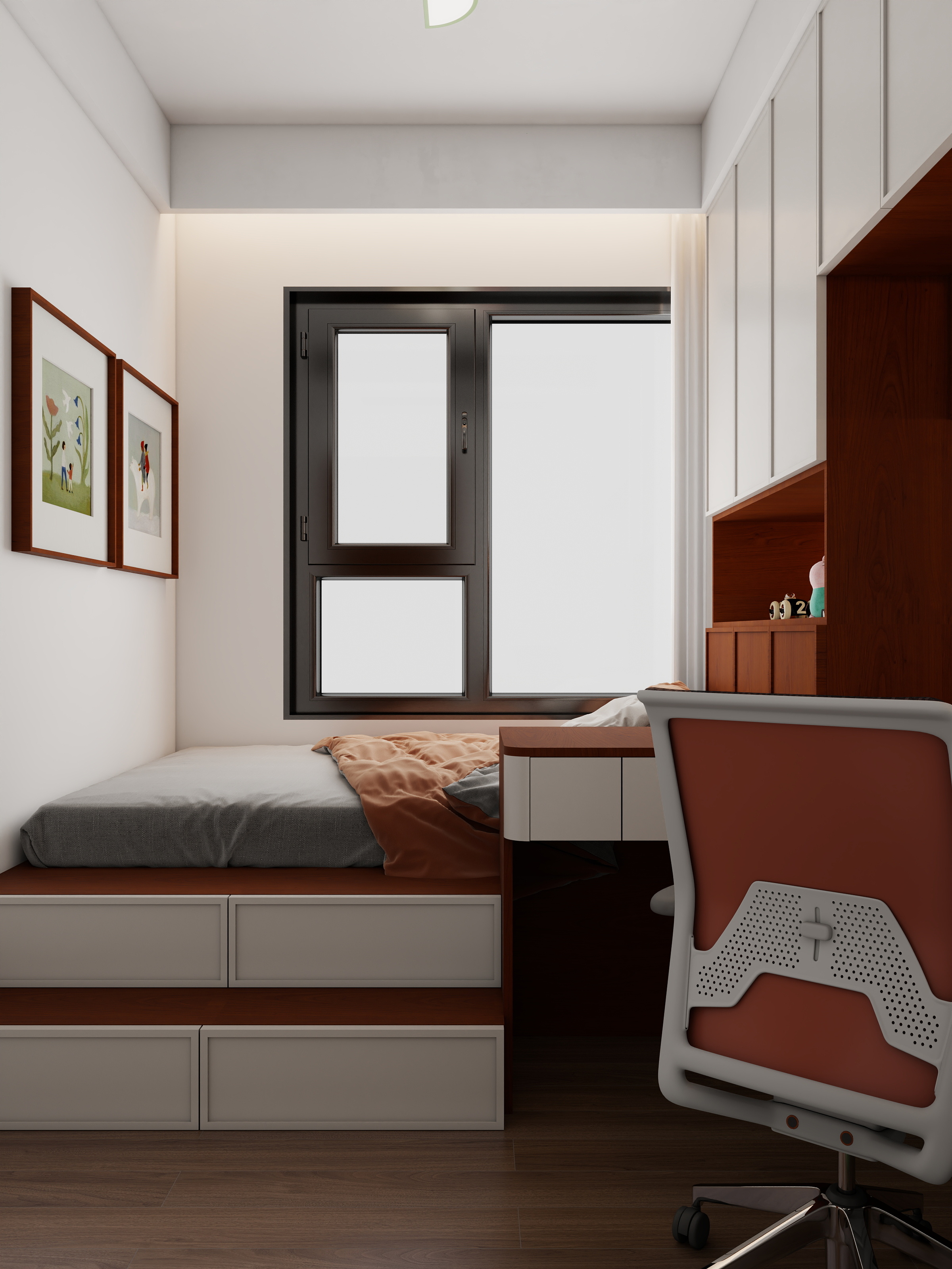 四川成都金域华府（100平方中古风三居室）-44