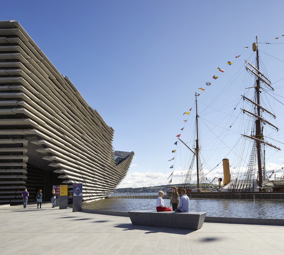 V&A Dundee 博物馆 | 隈研吾的苏格兰自然灵感之作-10