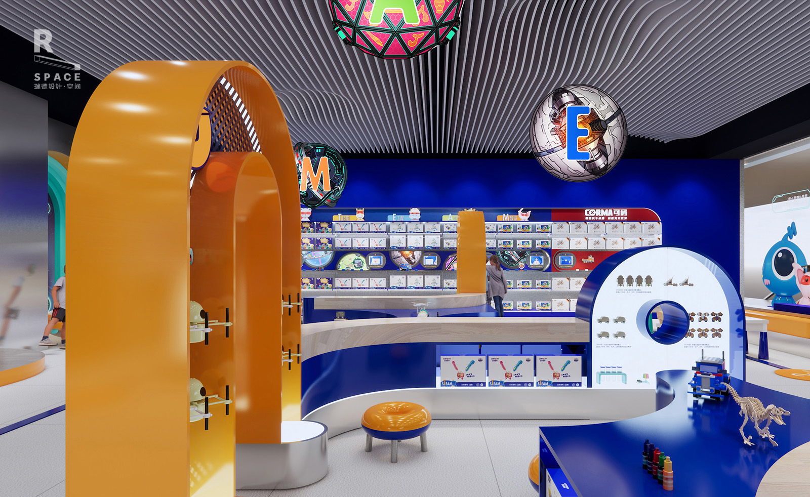 蓝宙星球体验店空间设计丨瑞德设计·空间-12
