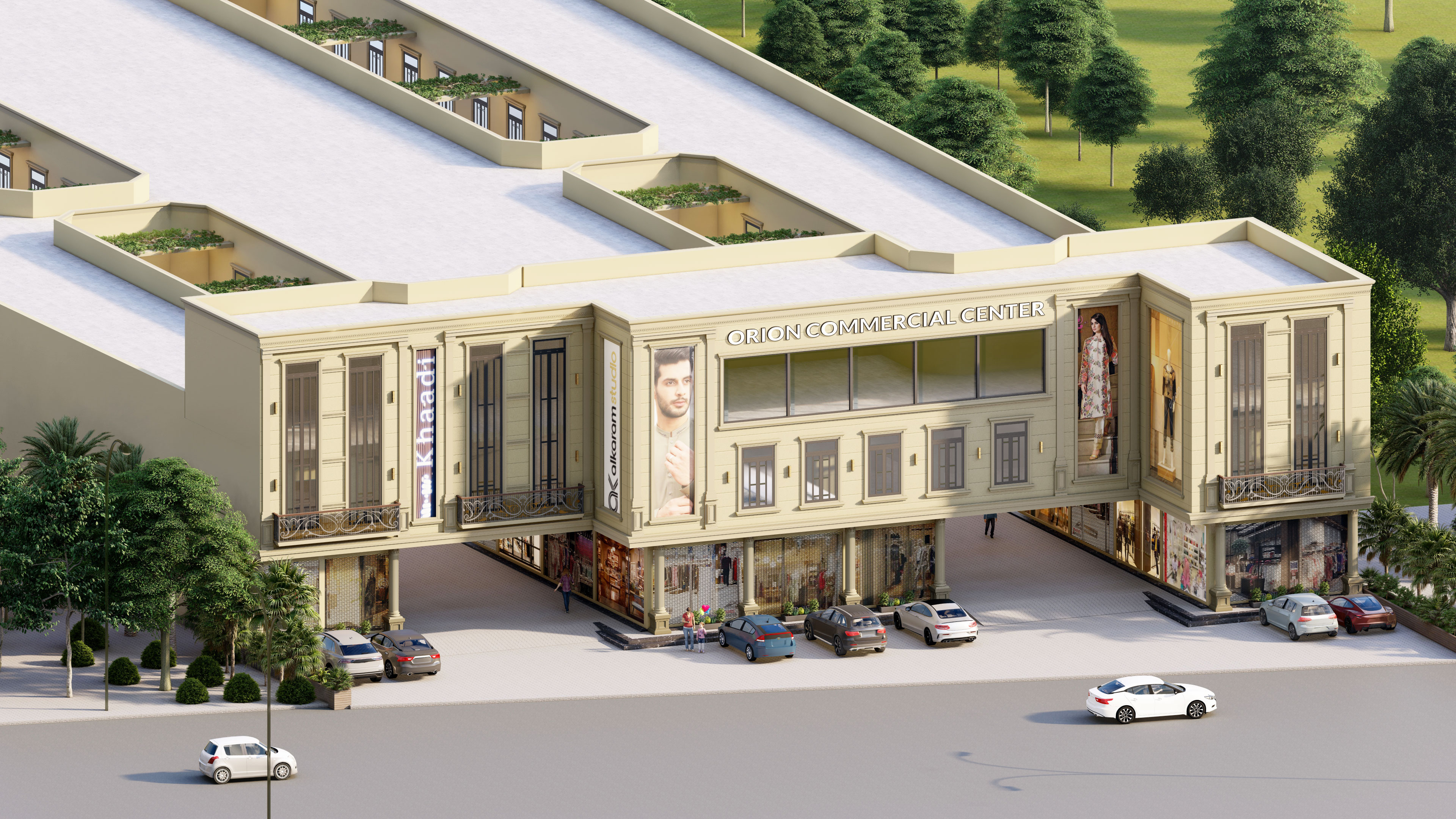 Orion 商业中心外观设计-15