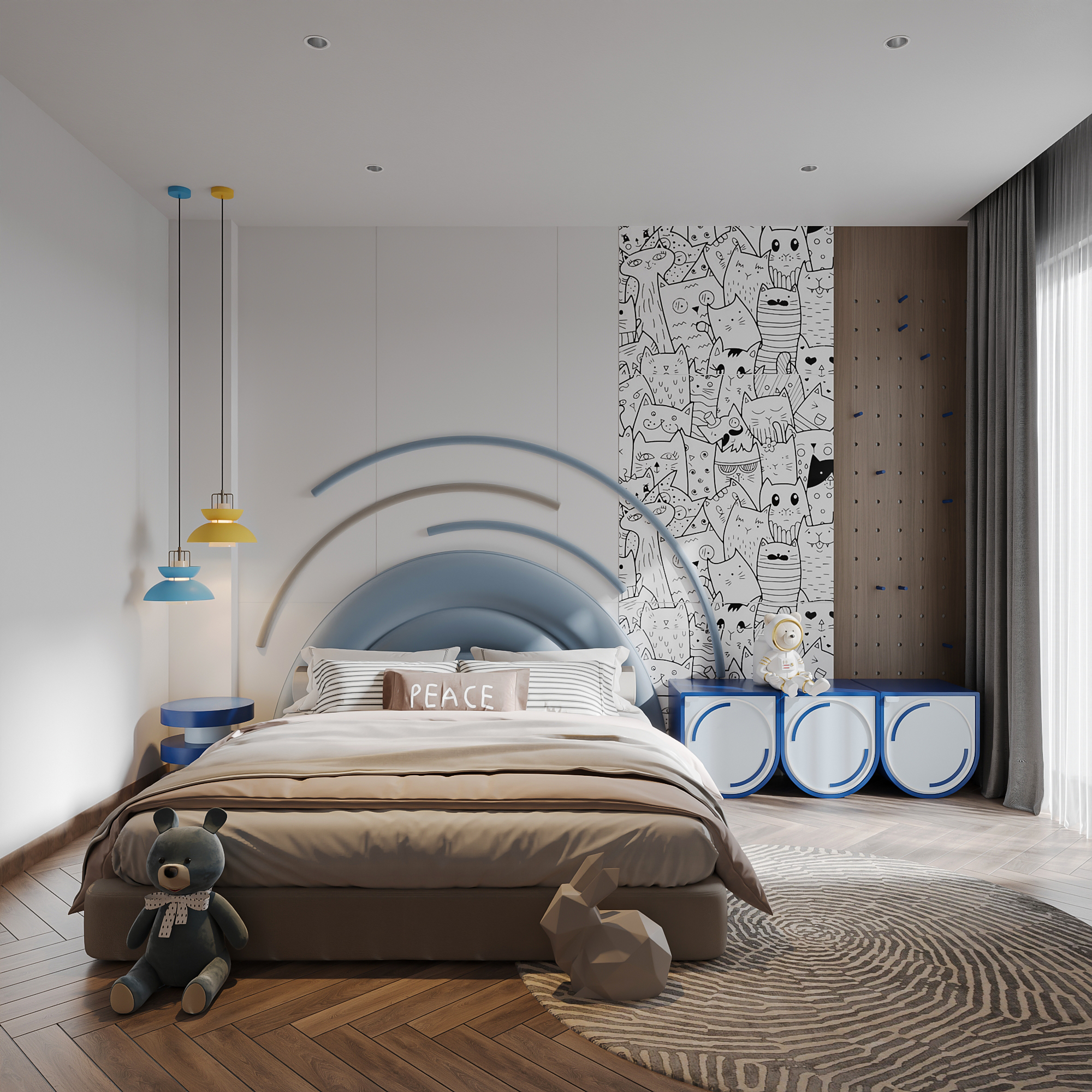 CHILDREN'S BEDROOM - GLADIA KHANG DIEN PROJECT-8