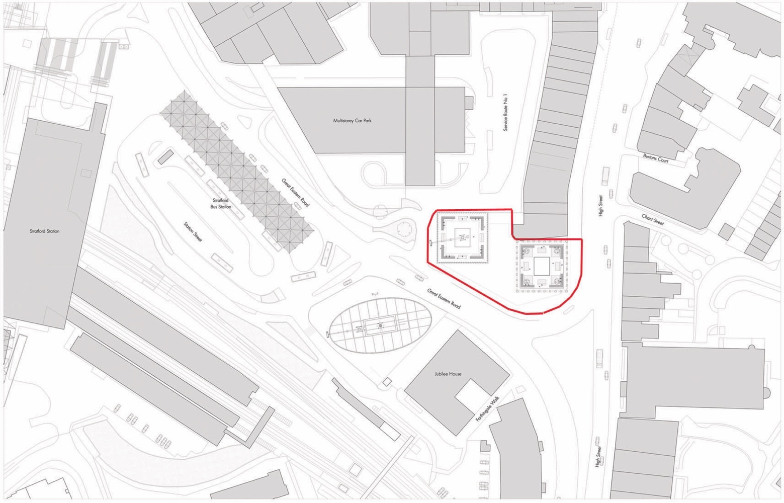伦敦斯特拉特福德平流层住宅设计-55