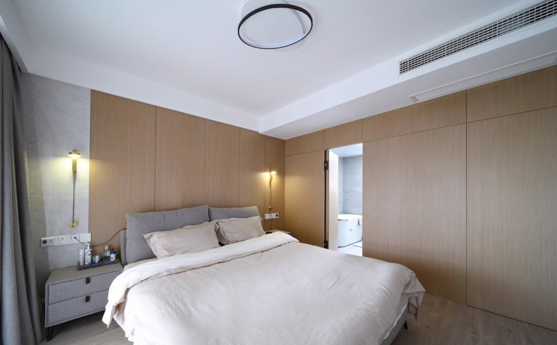 现代简约三居室 原木风格温馨家居设计-38