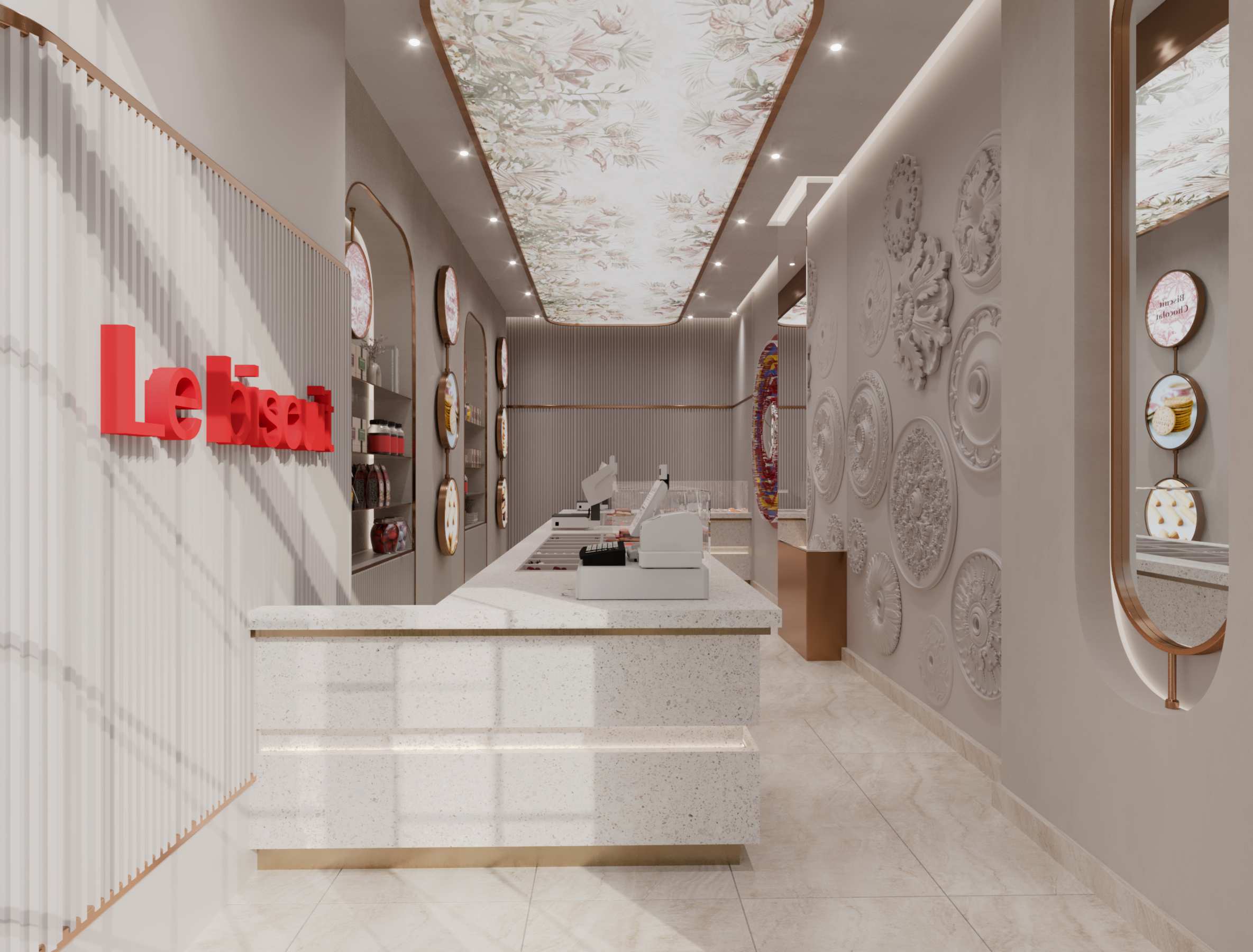 面包店室内设计项目丨TunisiaTunis丨Anamorph agnecy-5