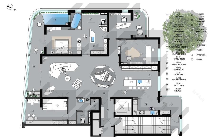 梦之矩阵 · 海景大平层空间设计-0