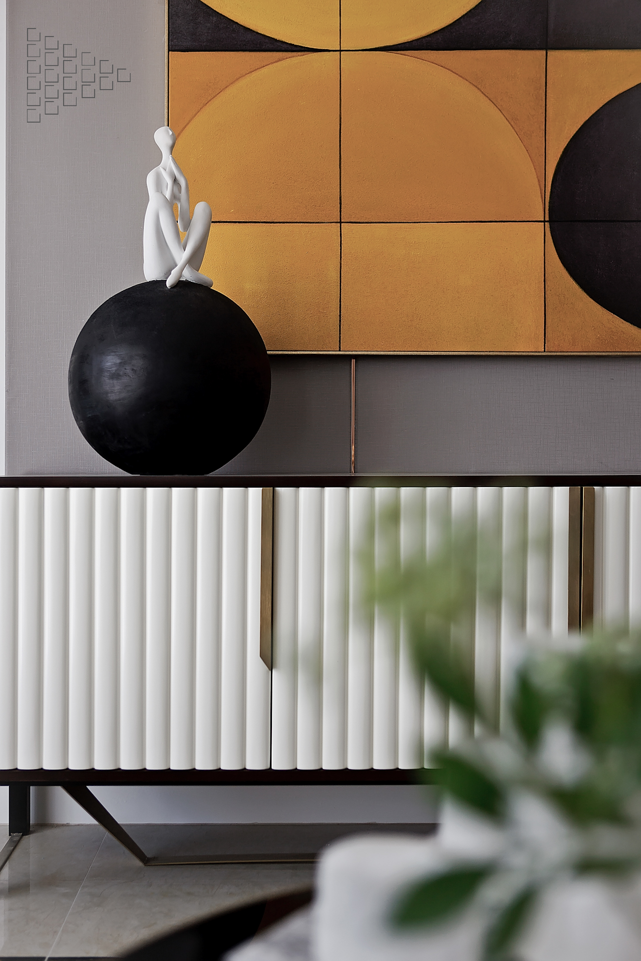 大理轻奢混搭风样板房-9