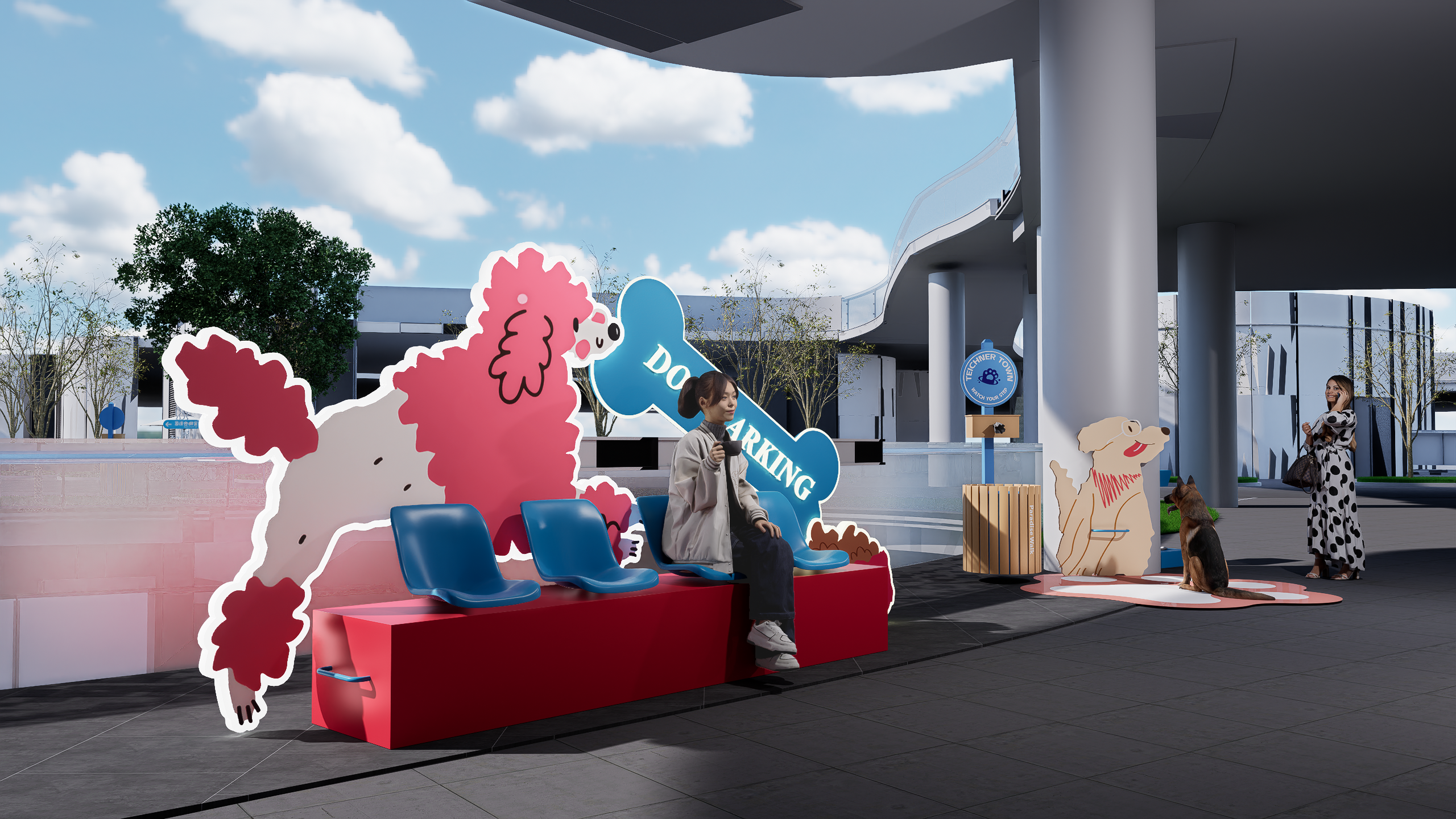 汪托邦—商业宠物乐园设计案例-17