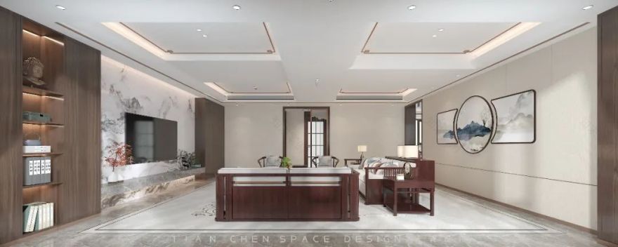 淡而有味的联发·雍榕华府丨TCSD 天宸设计-76