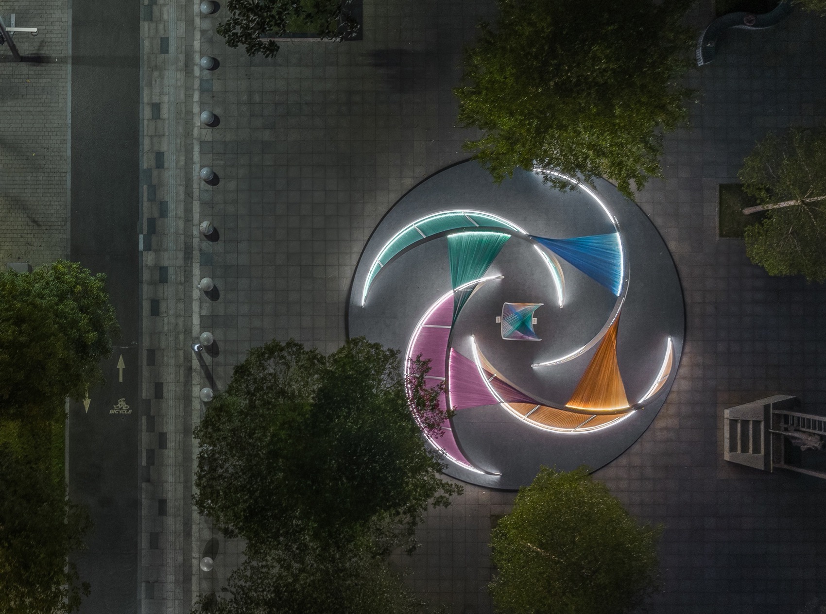 深圳光影艺术季屿丨中国深圳丨MARS星球建筑-25