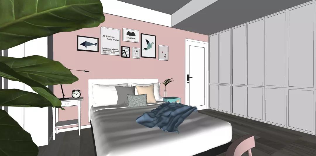 金牛新都汇 80㎡北欧风马卡龙色空间，打造梦幻城堡-48