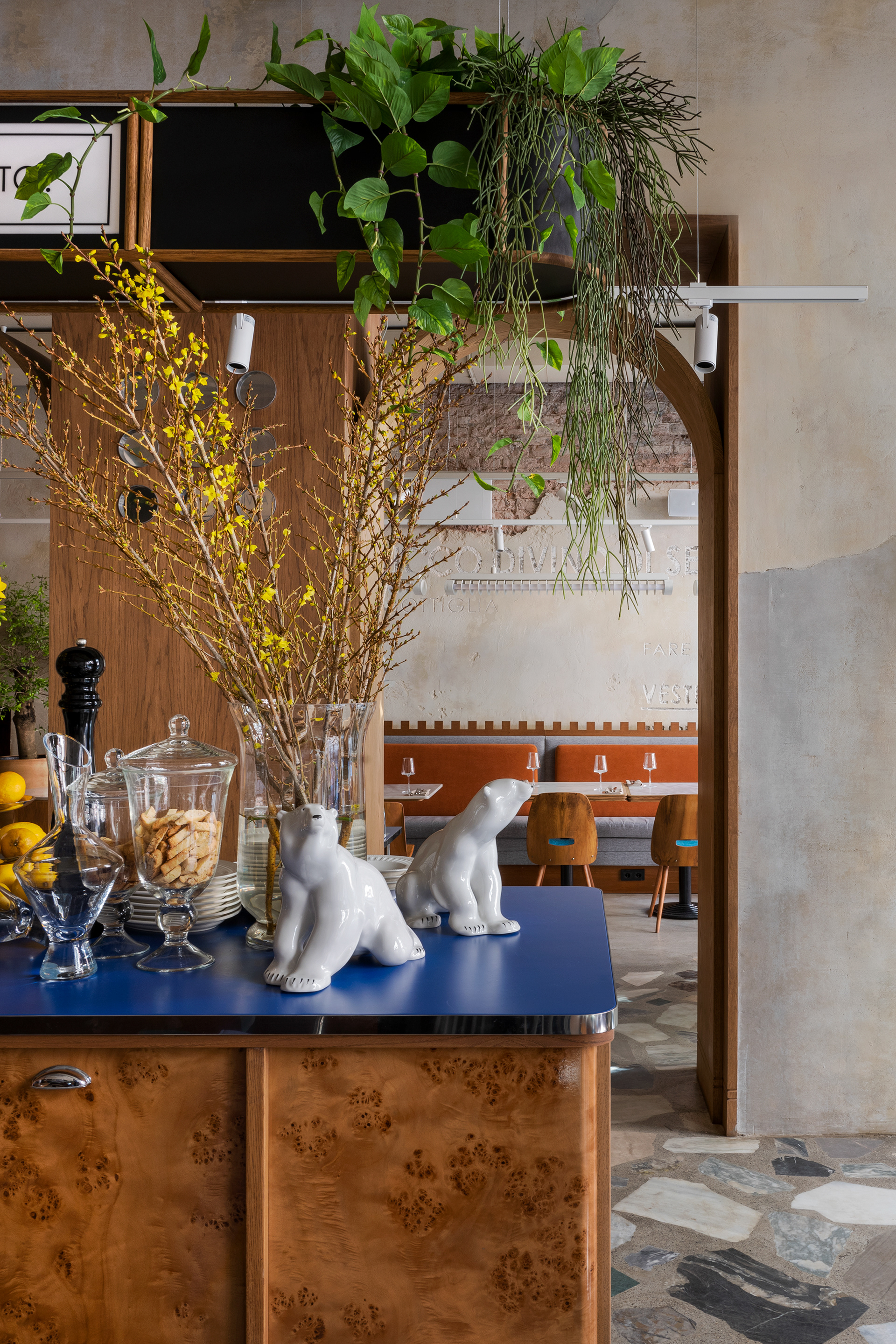 Grazie Ragazzi 意大利餐厅和酒吧丨俄罗斯圣彼得堡丨Julia Desyatnikova-25