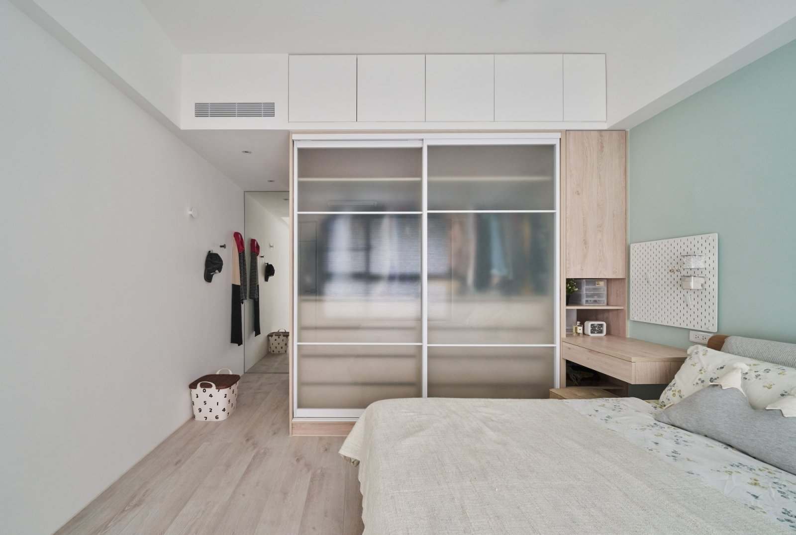 乐创空间设计 | 原木色浅蓝打造舒适生活-22