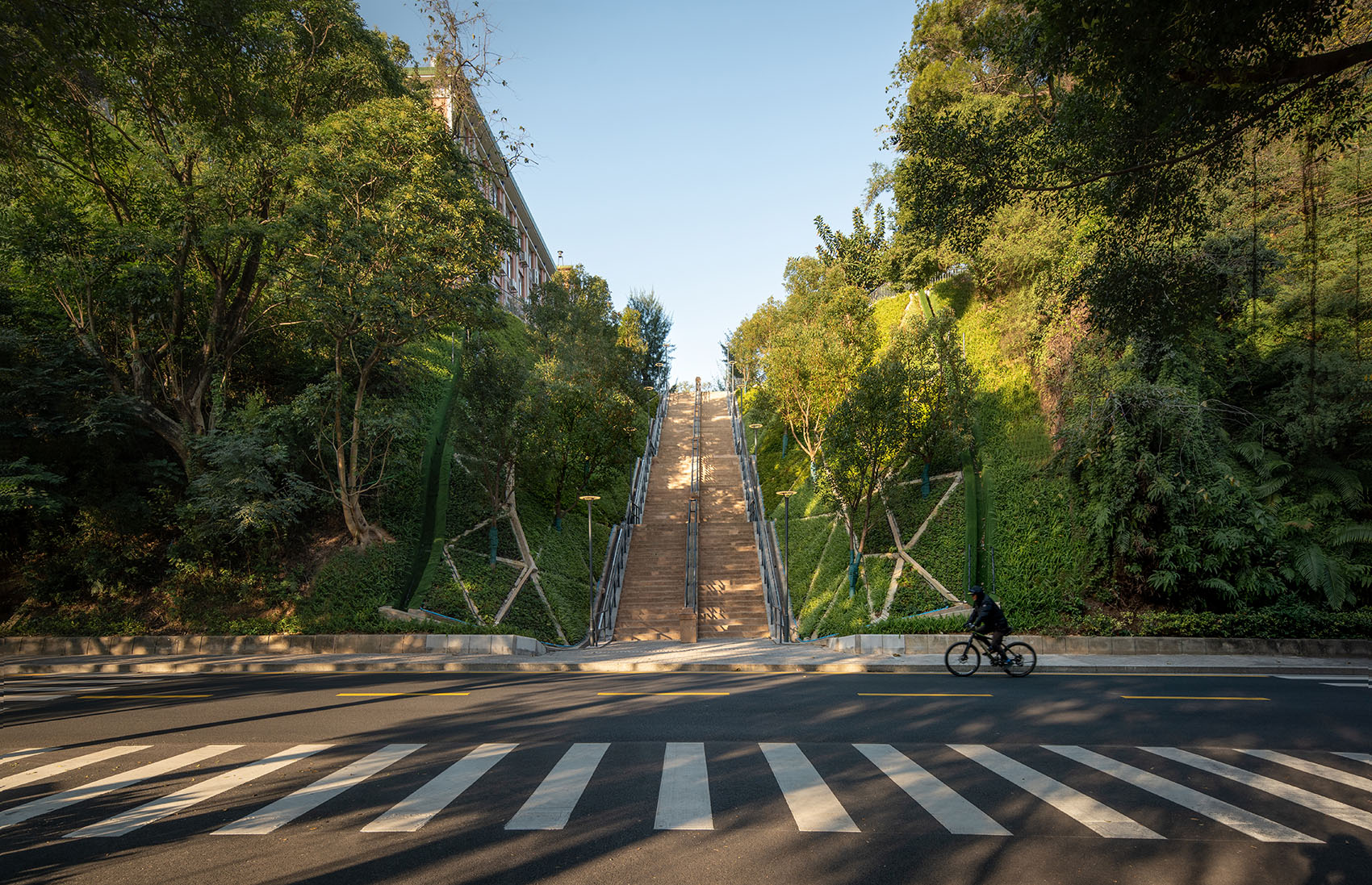 华南理工大学（五山校区）百步梯两侧边坡修缮加固工程，广州 / 华南理工大学建筑设计研究院有限公司，环境艺术设计一所-4