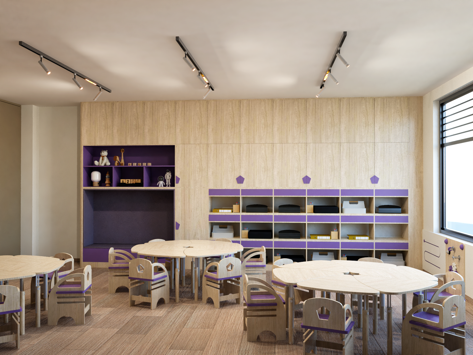 SUPER BABIES GYM室内设计项目-0