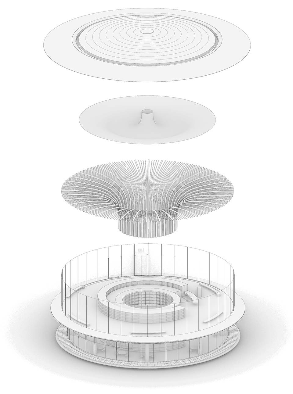 漂浮云端 | 成都东部新区知也图书馆，极简艺术与自然交融-16