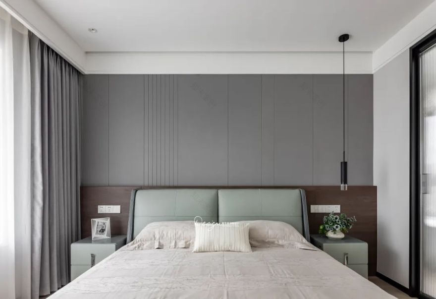 润城第四大道现代简约家居设计丨紫苹果装饰集团-44