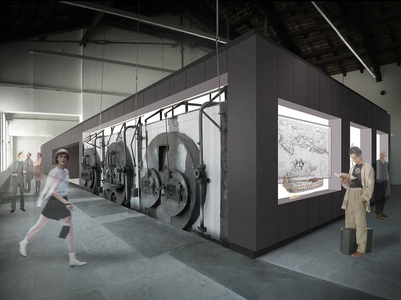  Port Museum in Trieste 
			-1