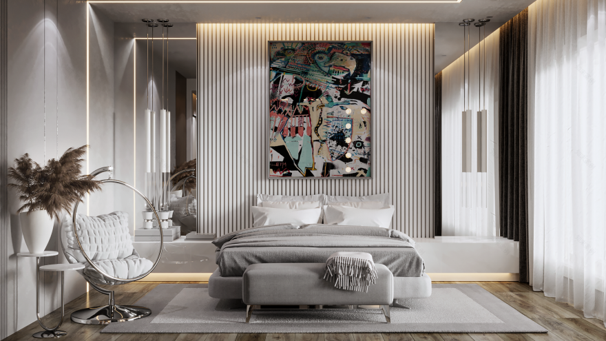 湖景小区中的别墅丨埃及开罗丨Amany Atef-124