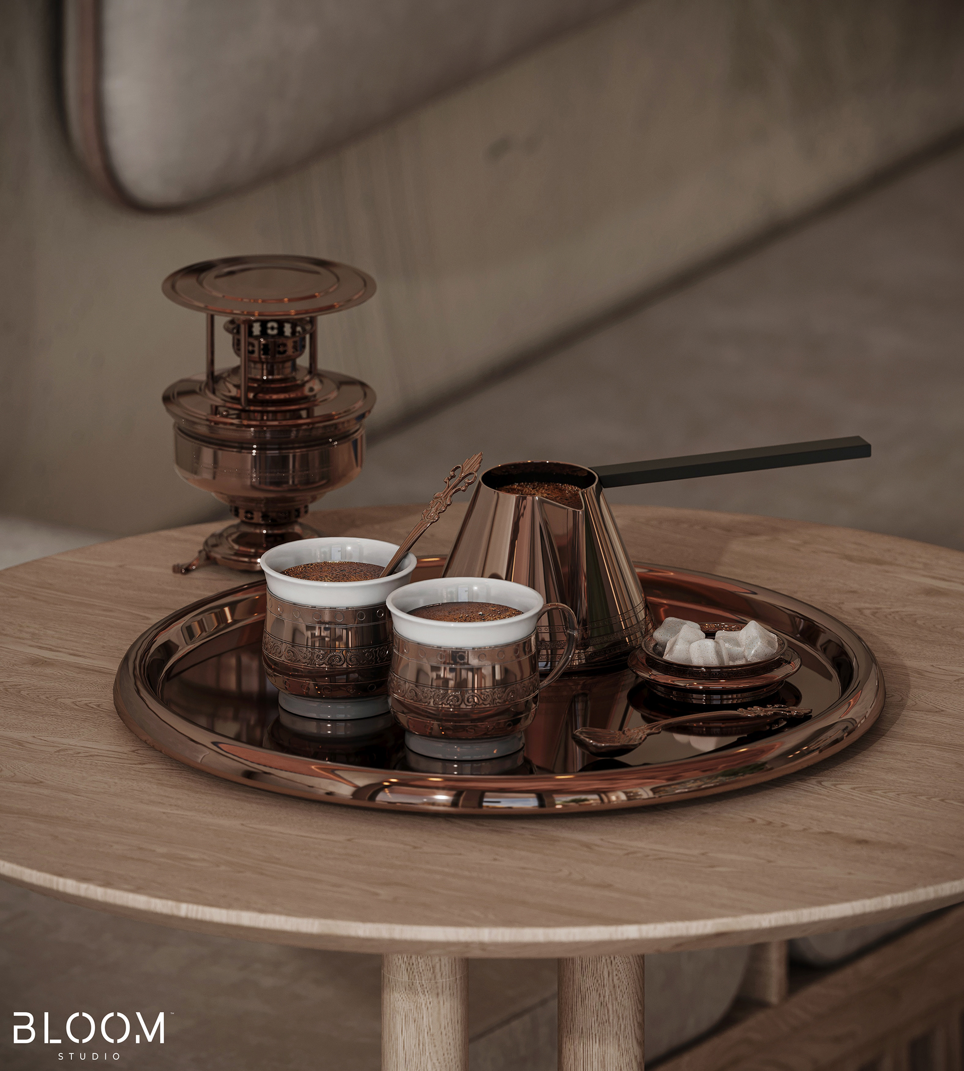 拉克瓦咖啡馆丨沙特阿拉伯丨Bloom Studio-9