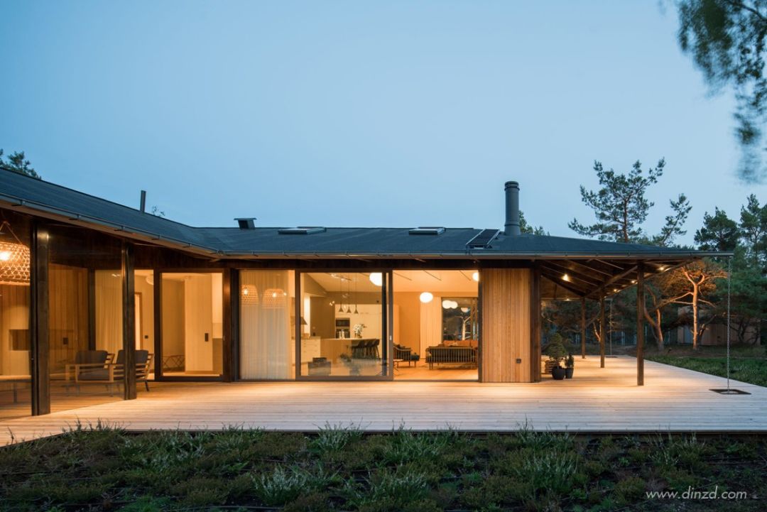 瑞典日式四合院 | Sommarhus T 的和谐自然之美-6