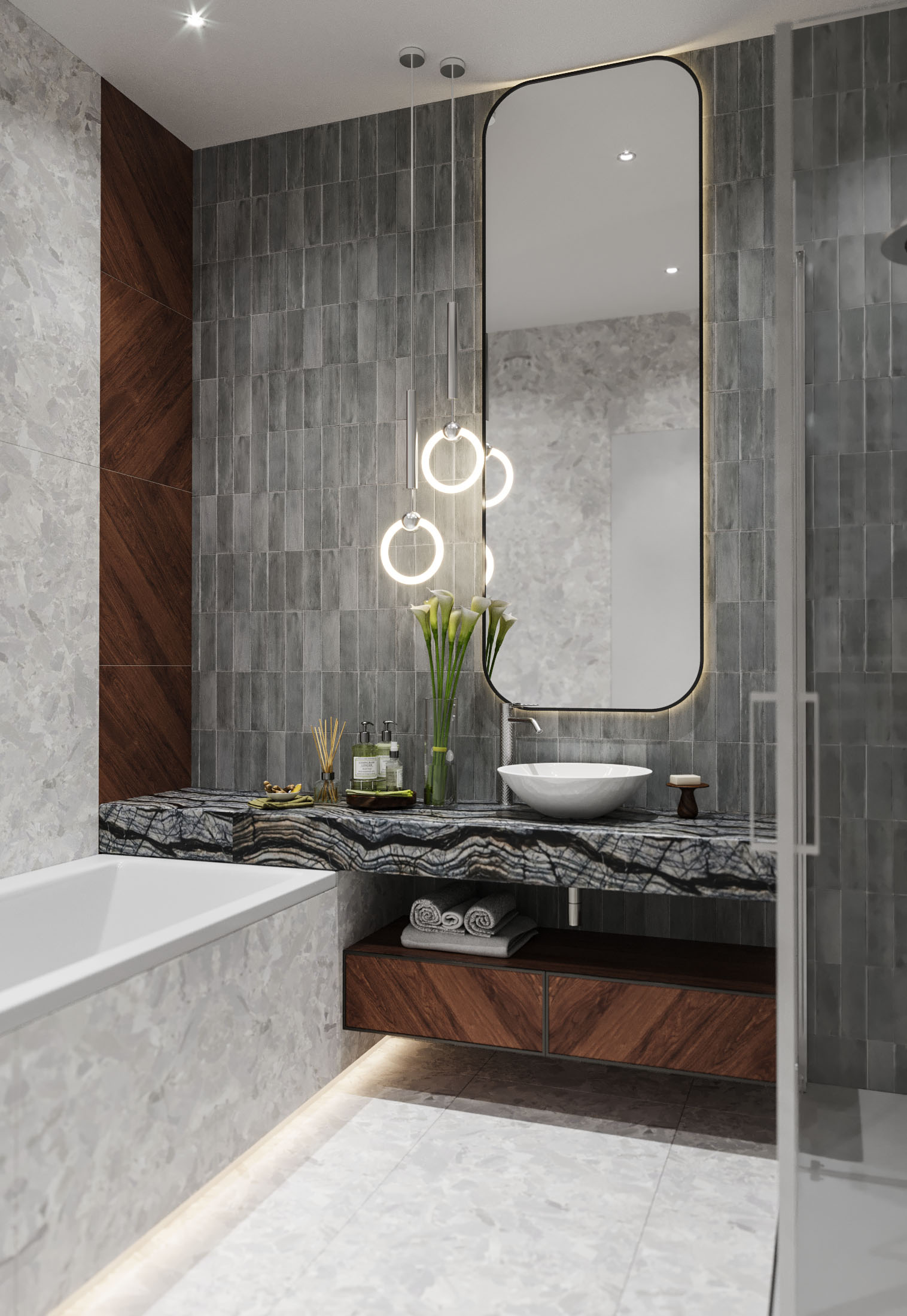 Master Bathroom in City-3