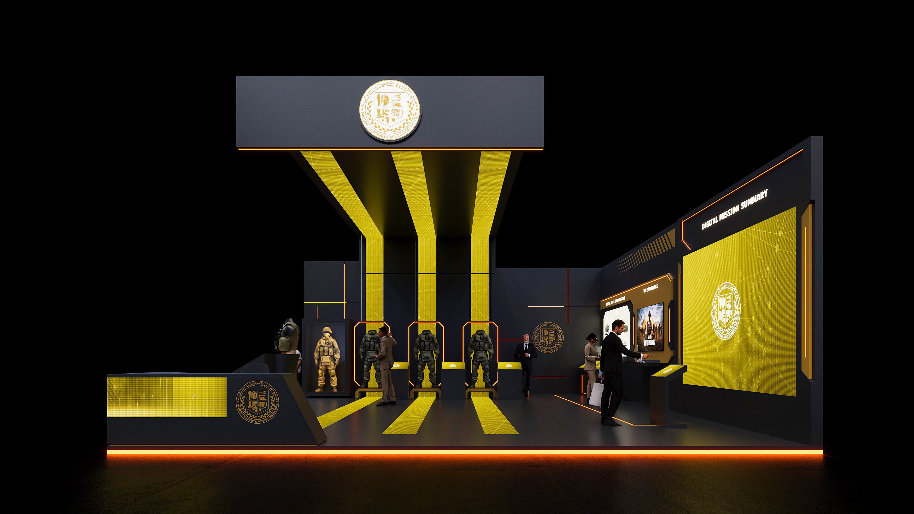 Design concept for MUAF@Saudi Defence Show 2026-0